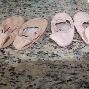 Little Girls Ballet Shoes - Gently Used